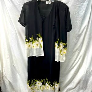 Dress -U by Sharon 2 piece dress suit ladies sz 11/12